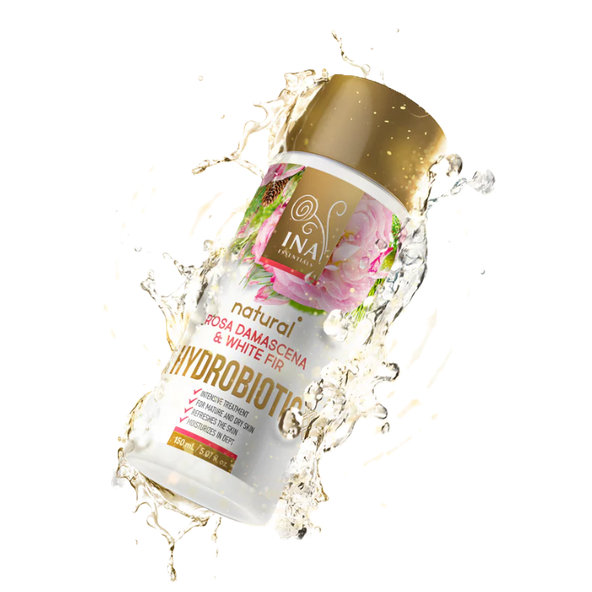 INA Essentials Hydrobiotic Ruža & Jedľa biela pleťová voda 150 ml