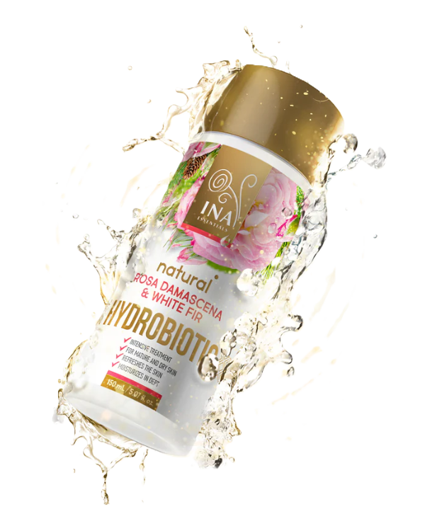 INA Essentials Hydrobiotic Ruža & Jedľa biela pleťová voda 150 ml