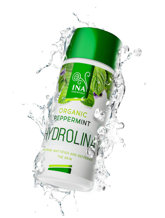 INA Essentials Hydrolina Organic mätová pleťová voda 150 ml