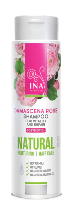 INA Essentials Natural Prírodný ružový šampón 200 ml