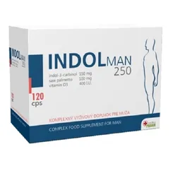 INDOL MAN 250 pre mužov 120 kapsúl