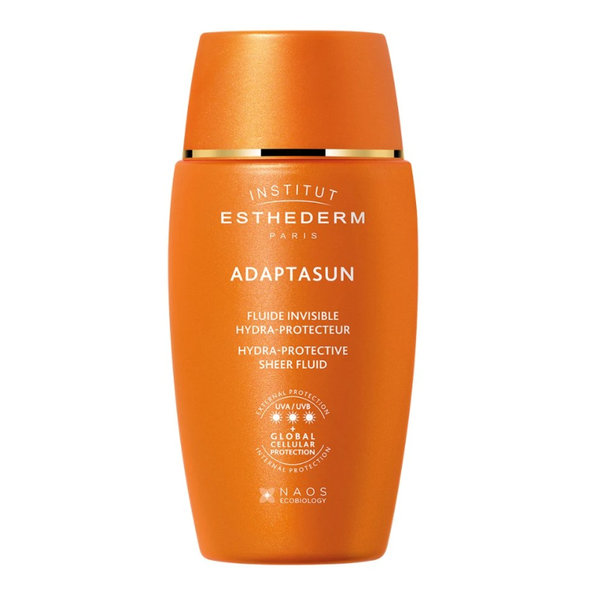 INSTITUT ESTHEDERM ADAPTASUN Opaľovací hydratačný fluid pre silné slnko 40ml