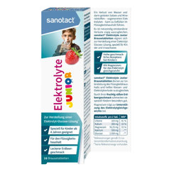 INTACT SANOTACT Elektrolyty Junior šumivé tablety 16 ks