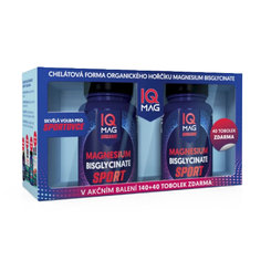 IQ Mag Sport+Sport 140+40 kapsúl 1 sada