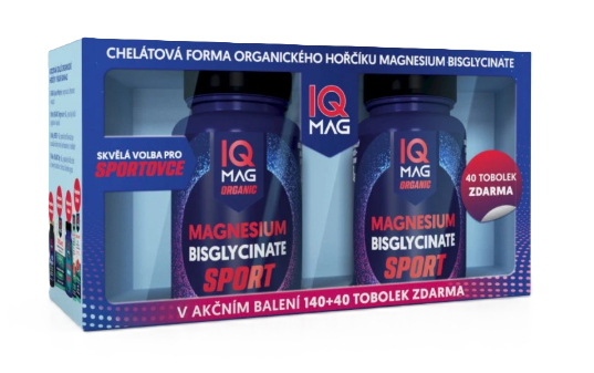 IQ Mag Sport+Sport 140+40 kapsúl 1 sada