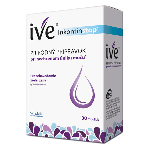 IVE INKONTIN STOP pri nechcenom úniku moču 30cps