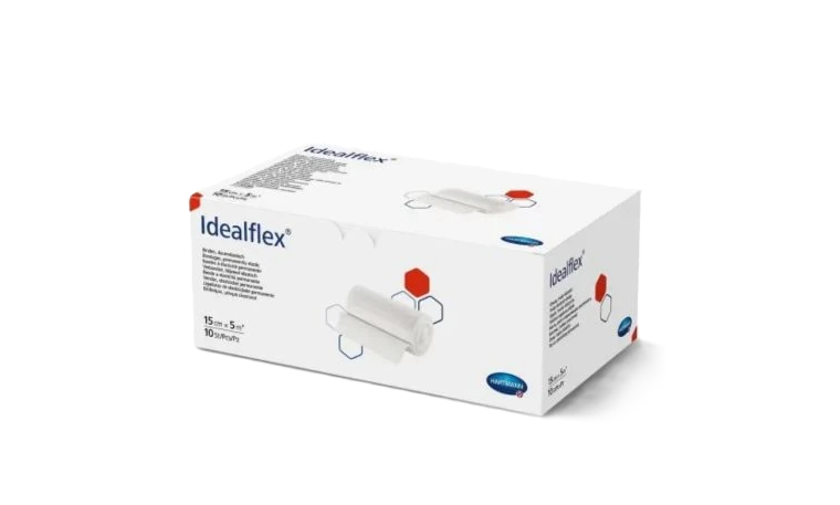Idealflex obväz elastický krátkoťažný 15 cm x 5 m 1 bal. kúpite na Najlekaren.eu
