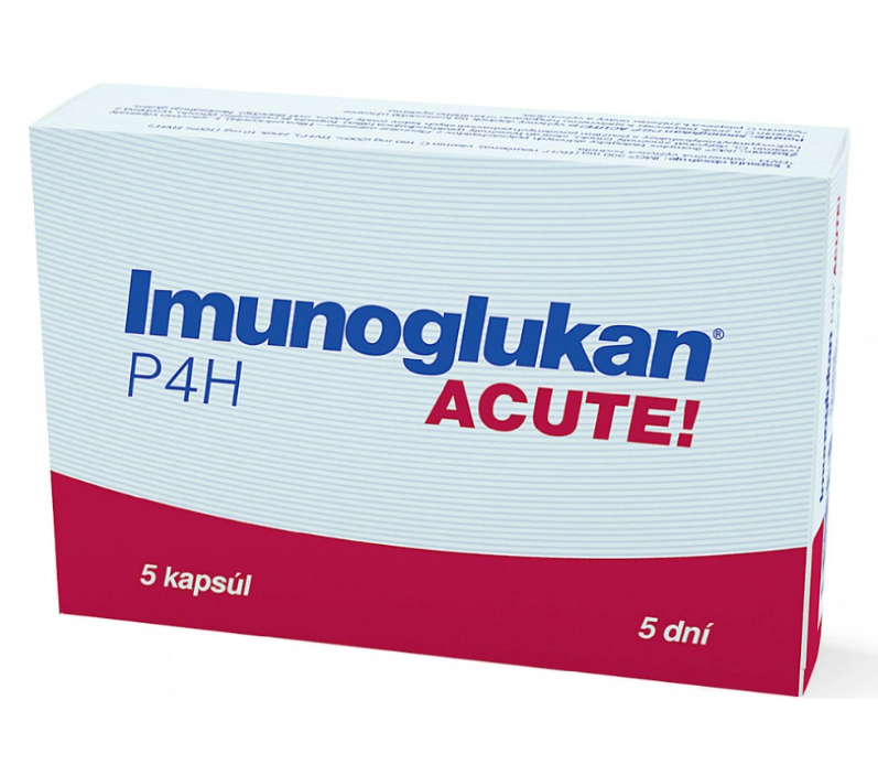 Imunoglukan P4H ACUTE! 5 kapsúl