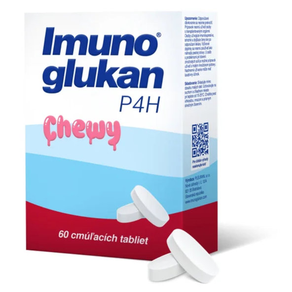 Imunoglukan P4H cmúľacie tablety 60ks