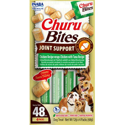 Inaba Churu Bites joint dog maškrta pre psy kura & tuniak 4x12 g