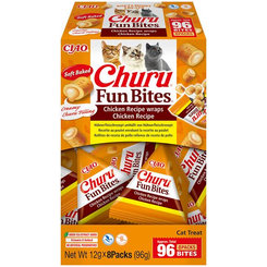 Inaba Churu Fun Bites dog maškrta pre psy kura so syrom 8x12 g