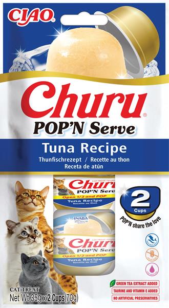 Inaba Churu POP'N Serve cat maškrta pre mačky tuniak 2x35 g