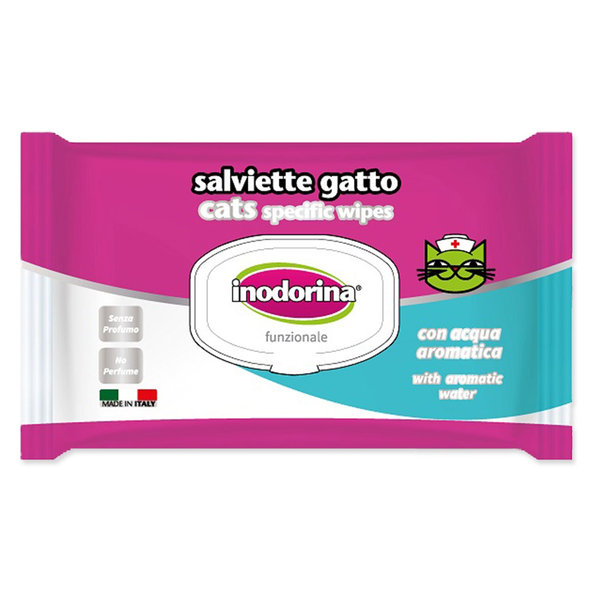 Inodorina obrúsky pre mačky 40ks