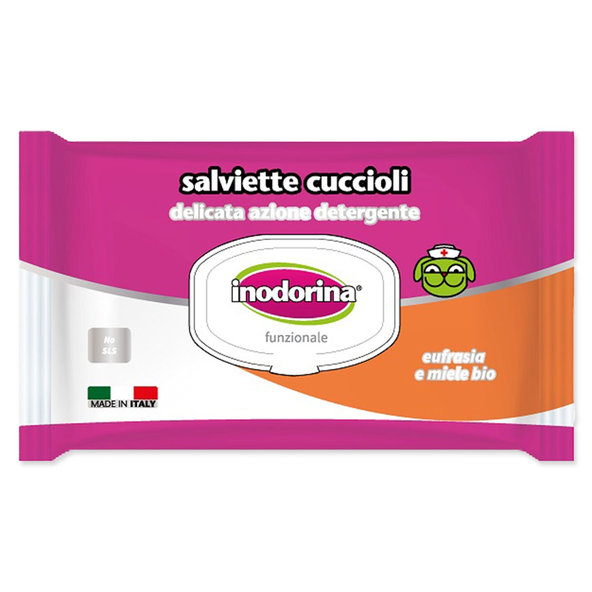 Inodorina vlhčené obrúsky pre šteňatá 40 ks