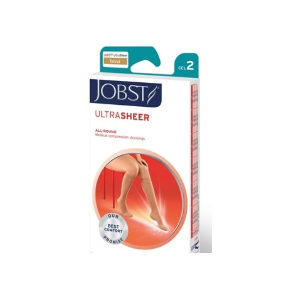 JOBST ULTRA SHEER kompresívne lýtkové pančuchy so zatvorenou špičkou veľ. 5, 1 pár