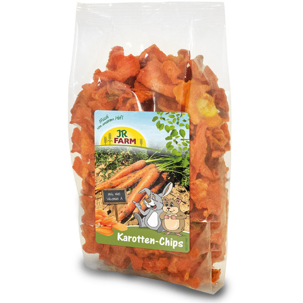 JR FARM carrot plátky mrkvy pre hlodavce 125 g