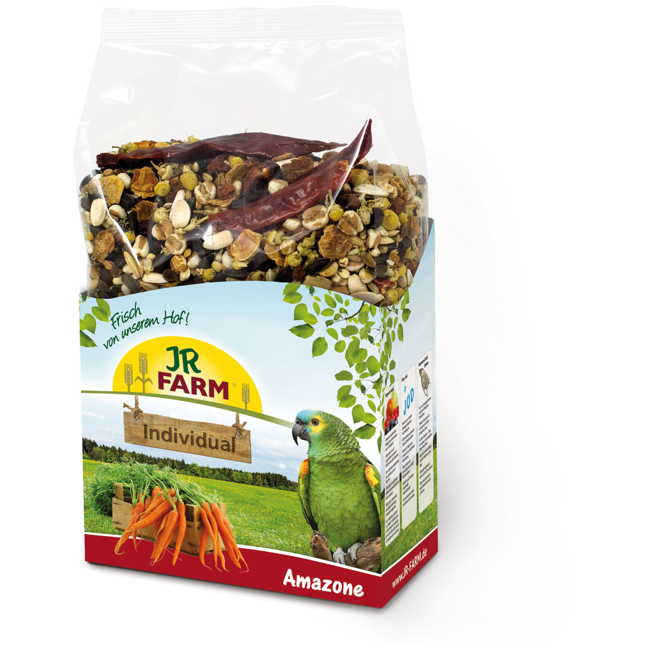 JR FARM kompletné krmivo pre Amazoňany 950g