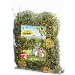 JR FARM seno s jablkami pre králiky a hlodavce 500g
