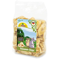 JR FARM sušené banánové plátky pre hlodavce 150g