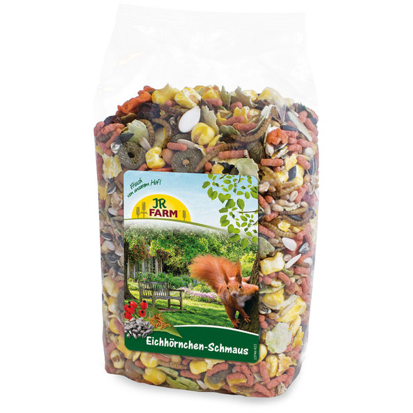JR FARM základné krmivo pre veveričky 600g