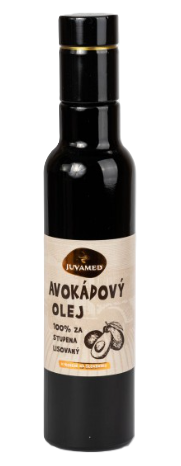 JUVAMED Avokádový olej 250 ml