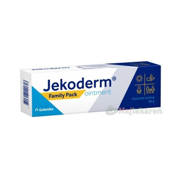 Jekoderm ointment Family pack masť kokosová vôňa 50g