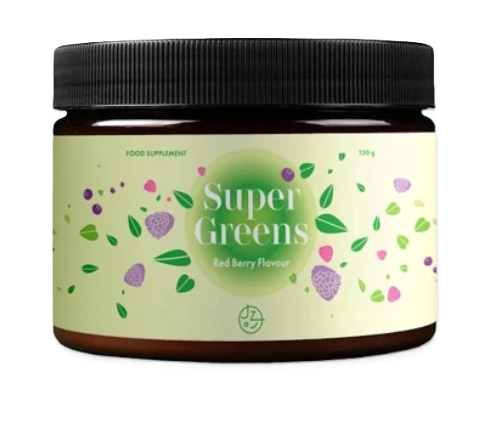E-shop Jeme zdravo Super Greens Komplex príchuť lesná zmes 150 g