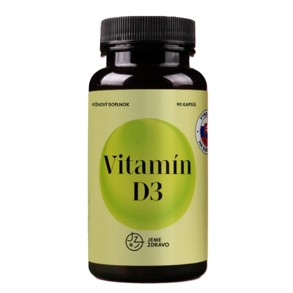 Jeme zdravo Vitamín D3 90 kapsúl