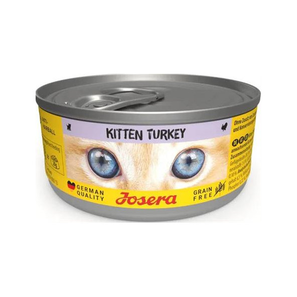 Josera Cat Kitten Turkey konzerva pre mačiatka 85g