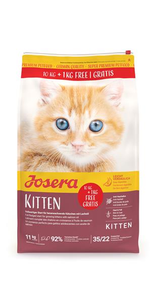 Josera Cat Kitten granule pre mačiatka 10 kg + 1 kg