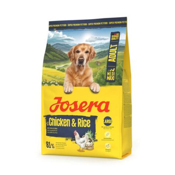 Josera Dog Adult Medium&Maxi Chicken & Rice granule pre psy 3 kg