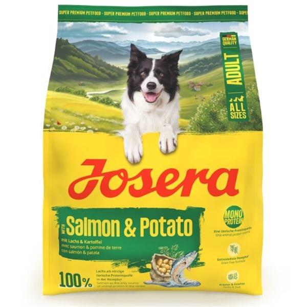 Josera Dog Adult Salmon & Potato granule pre dospelých psov 900 g