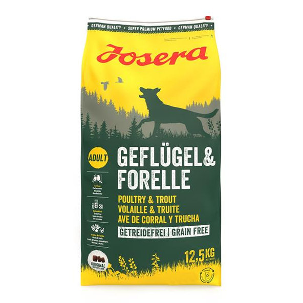 Josera Dog Geflügel&Forelle GF granule pre psy 12,5kg