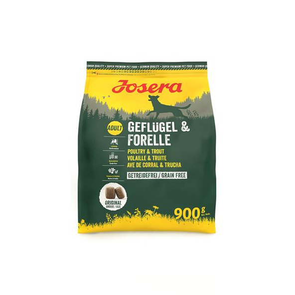 Josera Dog Geflügel&Forelle GF granule pre psy 900g