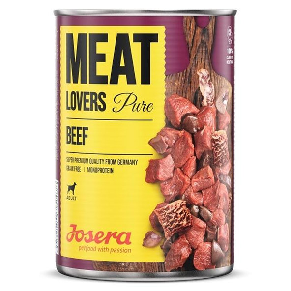 Josera Dog Meat Lovers Beef konzerva pre psy 800 g