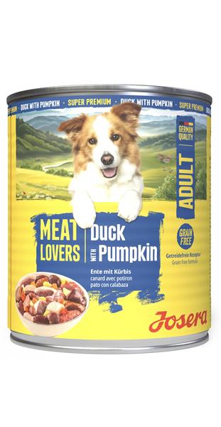 Josera Dog Meat Lovers Duck with Pumpkin konzerva pre psy 800 g