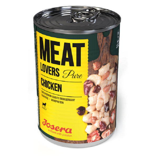 Josera Dog Meat Lovers Menu Chicken kuracia konzerva pre psy 400g