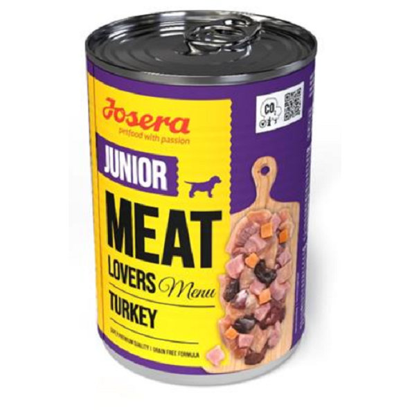 Josera Dog Meat Lovers Menu Turkey morčacia konzerva pre psy 400g