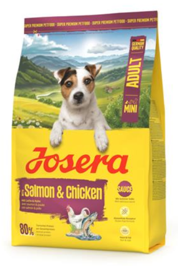 Josera Dog Mini Adult Salmon & Chicken granule pre psy 3 kg