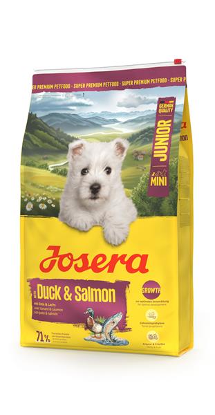 Josera Dog Mini Junior Duck & Salmon granule pre psy 10 kg