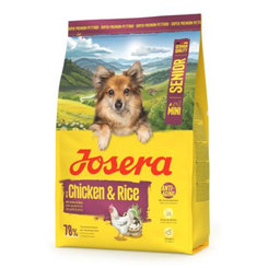Josera Dog Mini Senior Chicken & Rice granule pre psy 3 kg