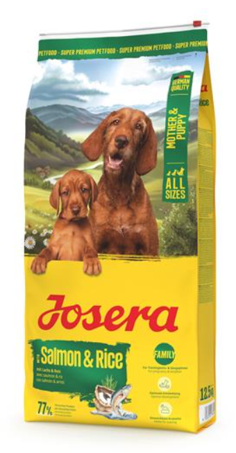 Josera Mother & Puppy losos s ryžou 12,5 kg