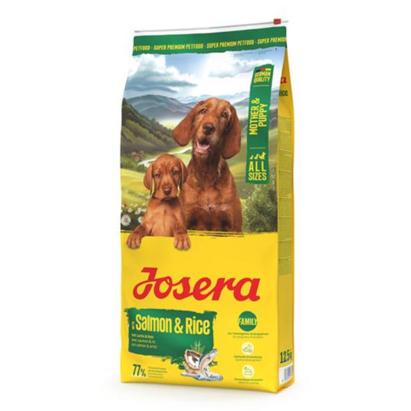 Josera Dog Mother&Puppy Salmon & Rice granule pre psy 12,5 kg
