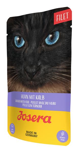 Josera Filet s kuracím a teľacím v šťave pre dospelé mačky 70 g