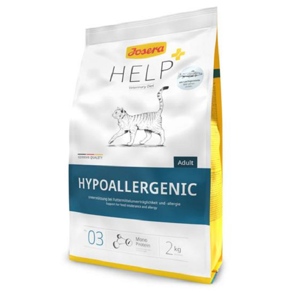 Josera VET Cat Help Hypoallergenic GF suché diétne krmivo pre mačky 2kg