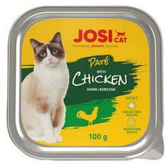JosiCat Paté with Chicken mokré krmivo vo vaničke pre mačky 100g