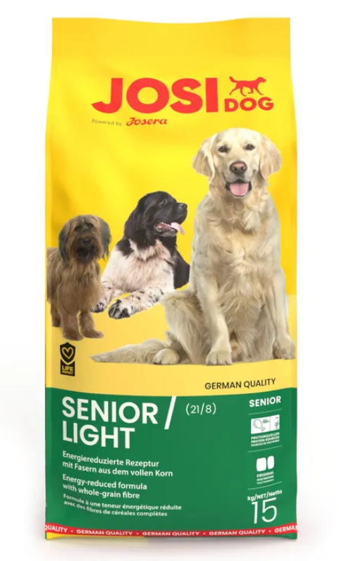 E-shop JosiDog Senior Light s kuracím mäsom 15 kg