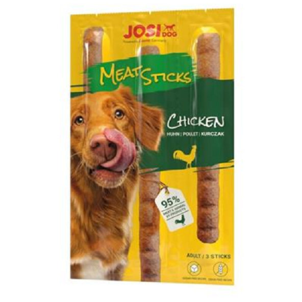 JosiDog Meat Sticks Chicken maškrta pre psy 33g