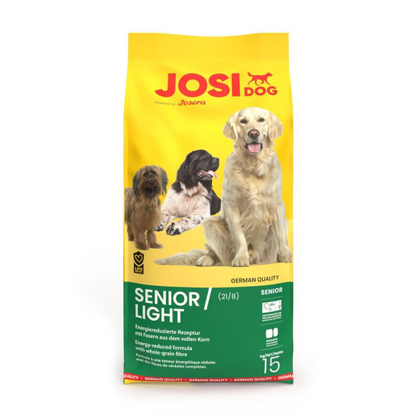JosiDog Senior Light s kuracím mäsom 15kg