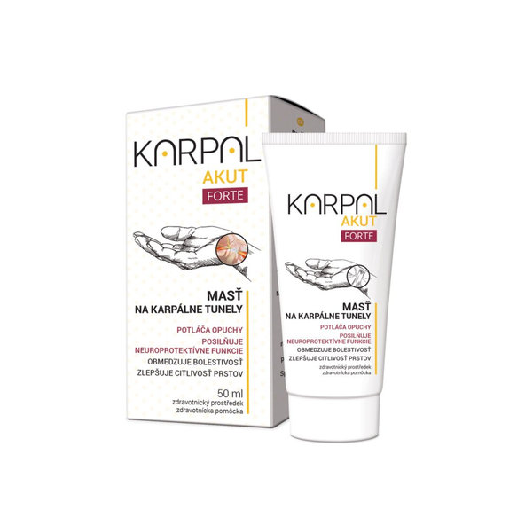 KARPAL AKUT FORTE masť na karpálne tunely 50ml